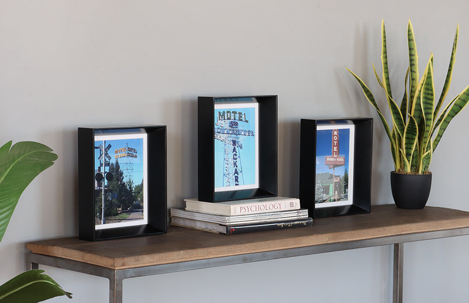 Set of 3 Recessed Motel Photos