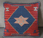 PIL162 Blue Diamond Khilim Pillow