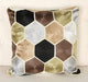 PIL176 - Neutral Hexagons Pillow