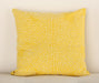 PIL196 Honey Yellow Textured Pillow