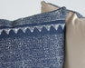 PIL224 Tribal Print Indigo Pillow