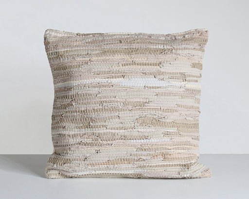 PIL230 Stitch Stone Leather Pillow 
