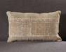 PIL233 Rust Diamond Lumbar Pillow