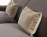 PIL233 Rust Diamond Lumbar Pillow
