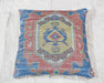 PIL249 - Saffron, Orange & Blue Tribal Pillow