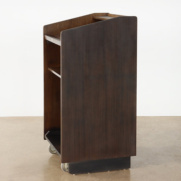 Contemporary Podium in Walnut