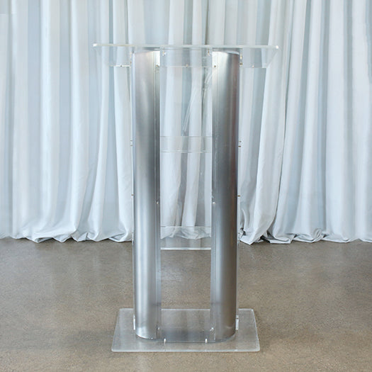 Acrylic & Steel Podium