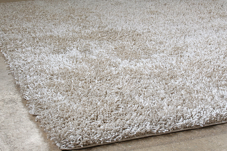 8' x 10' Ivory Shag Rug