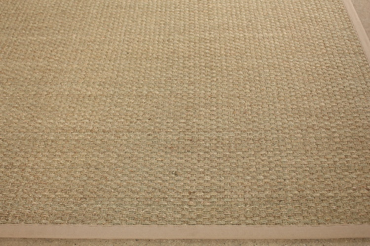RUG245 7'6 x 9'6 Light Beige Seagrass Rug
