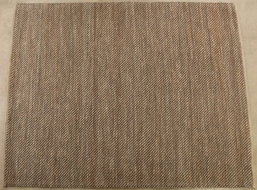 rug279 - 8 x 10 - diagonal weave jute rug