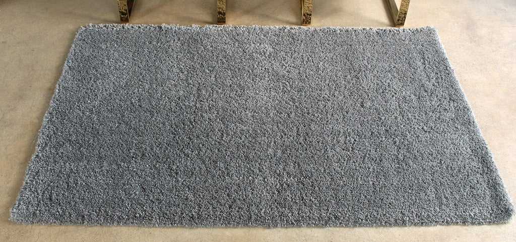 5' x 8' Microfiber Shag Rug in Charcoal