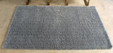 5' x 8' Microfiber Shag Rug in Charcoal