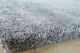 5' x 8' Microfiber Shag Rug in Charcoal