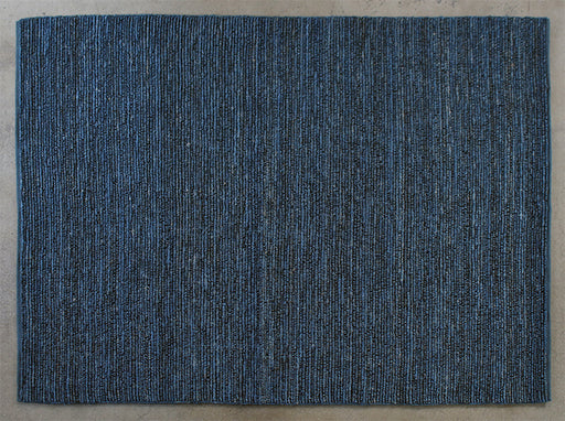 RUG321 9' x 13' Continental Jute Rug in Blue