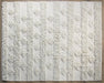 RUG347 - 8' x 10' Beige Diamond Stripe Rug