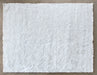 RUG358 - 7’6 x 9’6 Snow White Plush Shag Rug