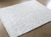 RUG358 - 7’6 x 9’6 Snow White Plush Shag Rug