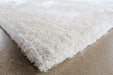 RUG363 - 5' x 8' Ecru Hand-Tufted Plush Rug