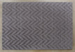 RUG370 - 8' x 11' Stone 100% Wool Geometric Patterned Rug