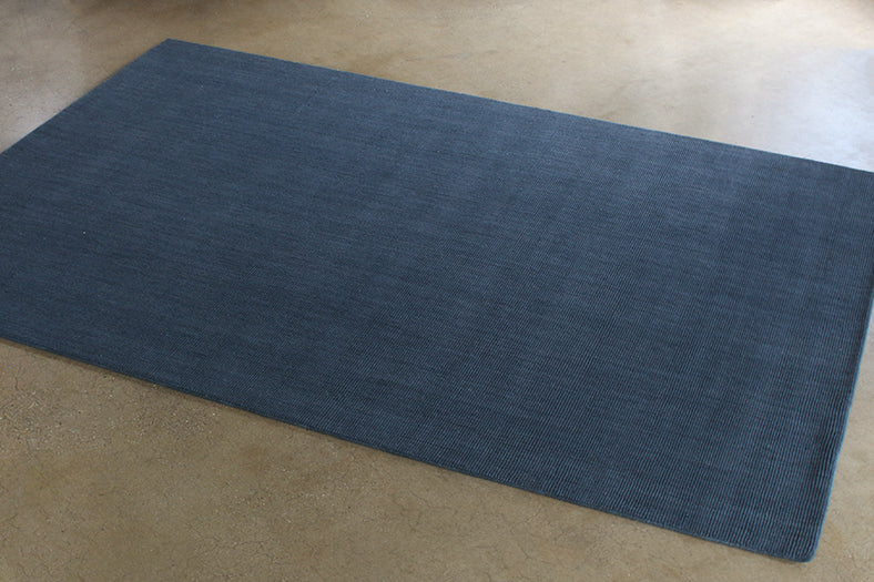 RUG382 - 9 x13 Navy Wool Sisal Rug