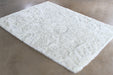 RUG386 - 9 x13 Ivory Plush Shag Rug