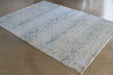 RUG391 - 9 x13 Taupe Azure Floral Patterned Rug