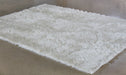 RUG427 - 7'6 X 9'6 Bone Faux Fur One Inch Pile Rug