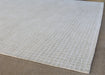 RUG429 - 7'9 X 9'9 Antique Ivory Wool Pile Rug 