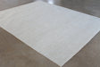 RUG429 - 7'9 X 9'9 Antique Ivory Wool Pile Rug 
