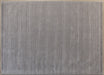 RUG449 - 8' X 11'  Gray Loop And Cut Pile Rug