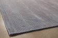 RUG449 - 8' X 11'  Gray Loop And Cut Pile Rug