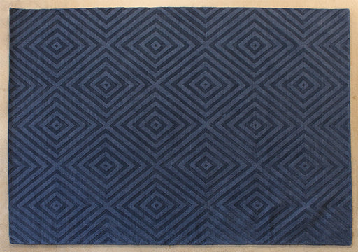 RUG455 - 8' X 11'  Purple Hand Tufted Geometric Rug