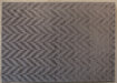 RUG456 - 8' X 11' Slate Gray Hand Loomed Geometric Wool Rug