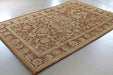 RUG458 - 9'3 x 13' Brown Persian Style Tufted Wool Rug 