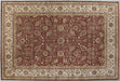 RUG459 - 9'3 x 13' Cranberry Persian Tufted Wool Rug