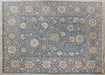 RUG462 - 7'9 x 9'9 Sage Soumak Hand Knotted Wool Rug