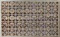 RUG465 - 5'6 x 8'6 Brown And Gold Hollywood Regency Rug