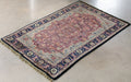 RUG468 - Plum Persian Style Tufted Wool Rug