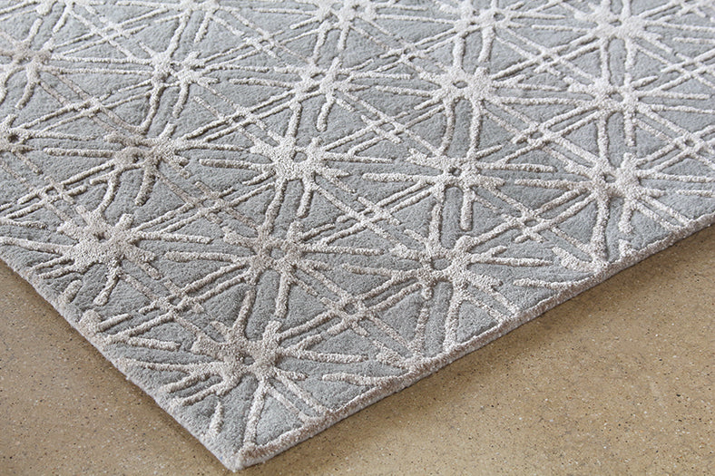 RUG485 - 5x8 Manoa Rug In Gray-Silver