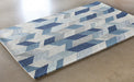RUG486 - 5x8 Arazad Rug In Blue-Ivory 