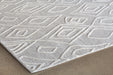 RUG487 - 8x11 Enzo Rug In Ivory-Natural