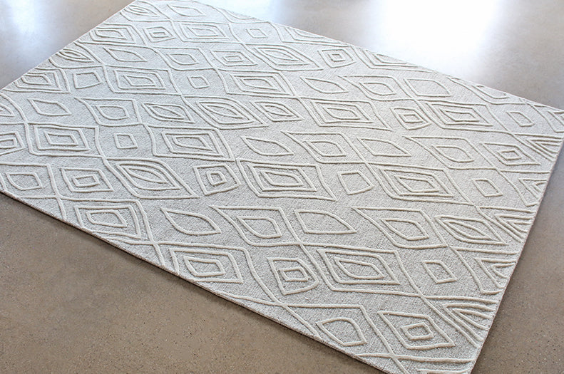 RUG487 - 8x11 Enzo Rug In Ivory-Natural