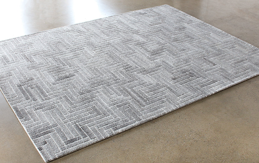 RUG491 - 9x12 Asher Rug In Taupe-Natural