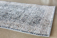 RUG497 - 2'6x8'7 Grayson Runner In Charcoal 