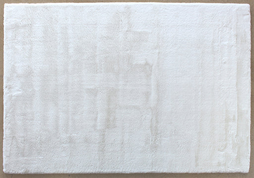 RUG506 - 6'7x9'6 Luxe Velour Rug In White