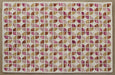 RUG514 - 5' X 7'6" Ivory And Sunset Wool Pile Rug