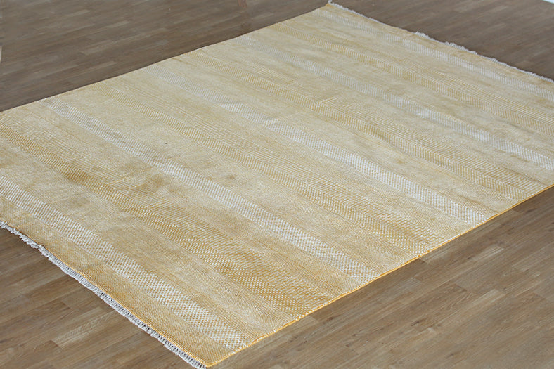 8 X 10 Ginger Blended Stripe Rug