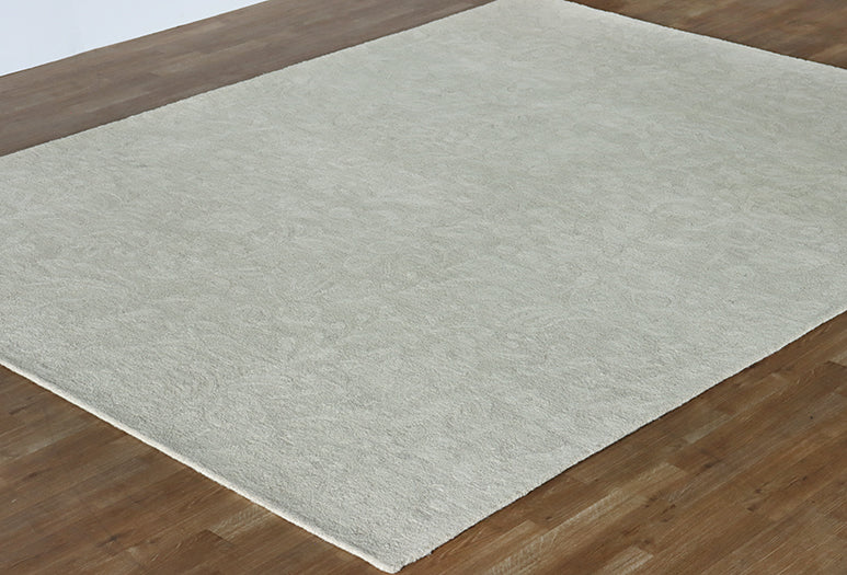 7'-9" X 9'-9" Ivory Tapestry Rug