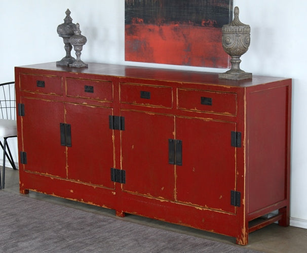 SB36 Shanxi Red Sideboard 
