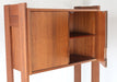 SB40 Dark Wood Cabinet With Hutch 